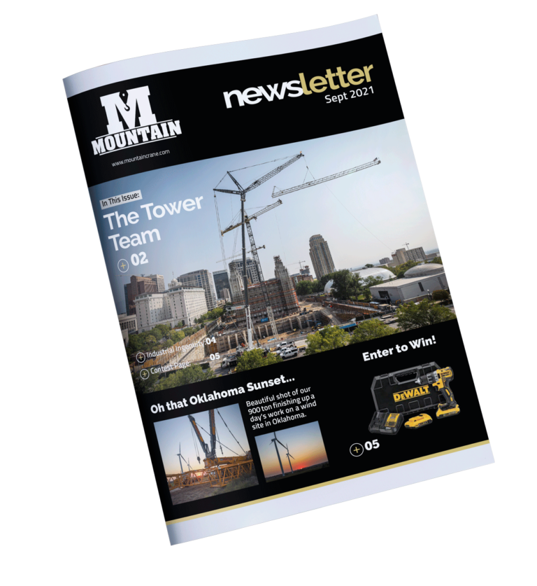 Sept Newsletter Thumb crane service company