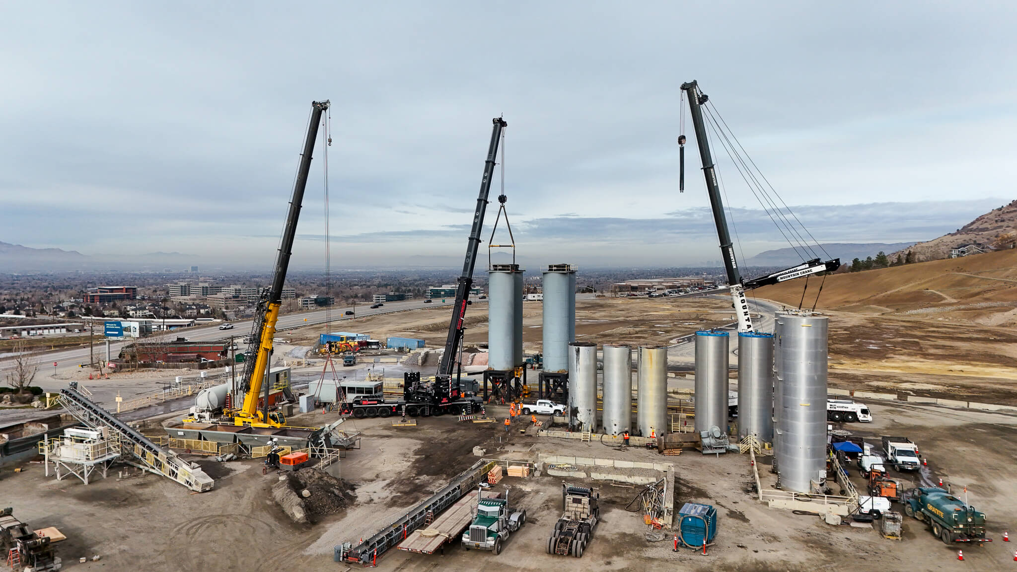 Hot Asphalt, Cool Cranes
